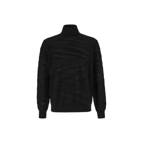 MISSONI Graphic Printed Roll Neck Knitted Jumper