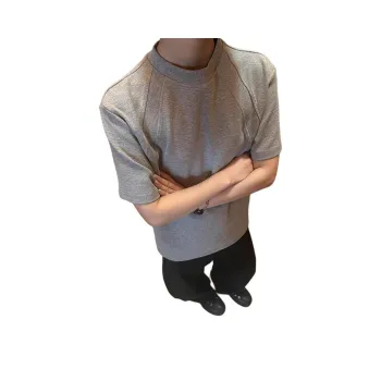PAINT STAIN T Shirt Men's Gray Shades
