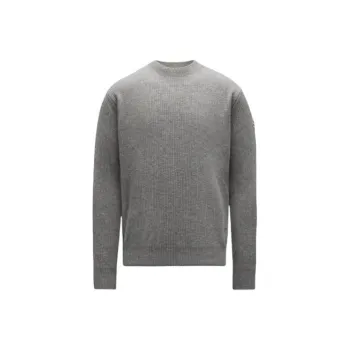 Moncler Sweaters Men Gray