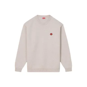 KENZO Boke Flower Embroidered Knitted Jumper