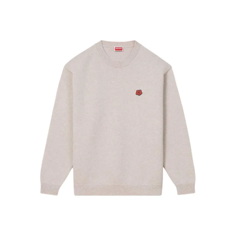 KENZO Boke Flower Embroidered Knitted Jumper-0