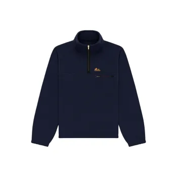 AIME LEON DORE Unisphere Quarter Zip Fleece Pullover