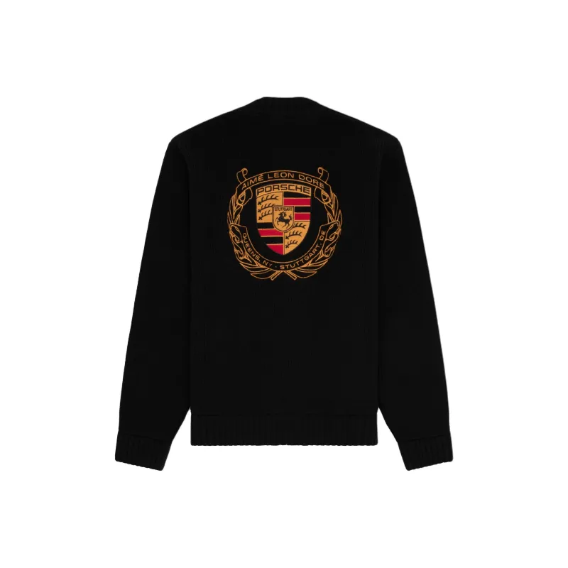 AIME LEON DORE X Porsche 993 Turbo Wreath Full Zip Sweater-0