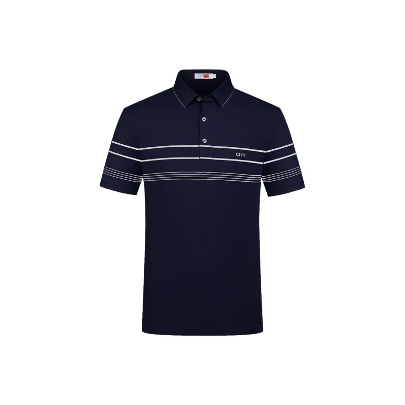 GY Goldlion Polo Shirt Men's Royal Blue-0