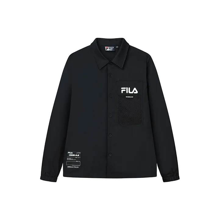FILA Jackets Men Jet Black-0