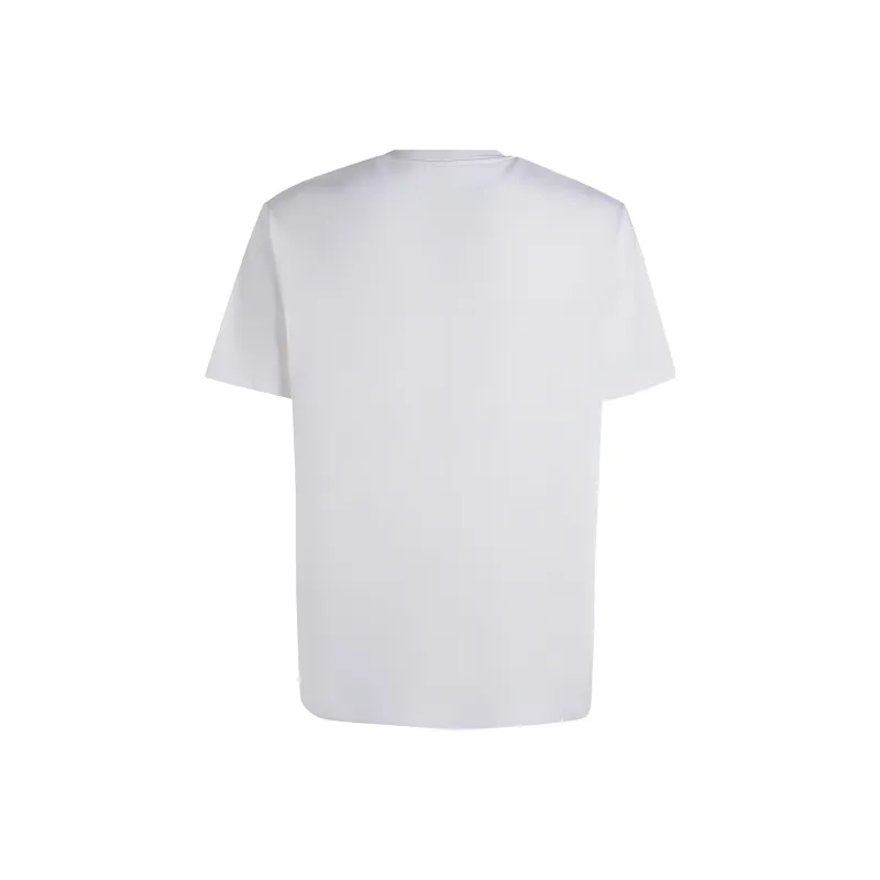 BALLY Logo Embroidered Crewneck T Shirt-1