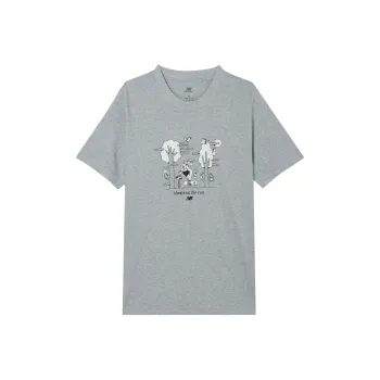 New Balance T Shirt Men's Silver Gray