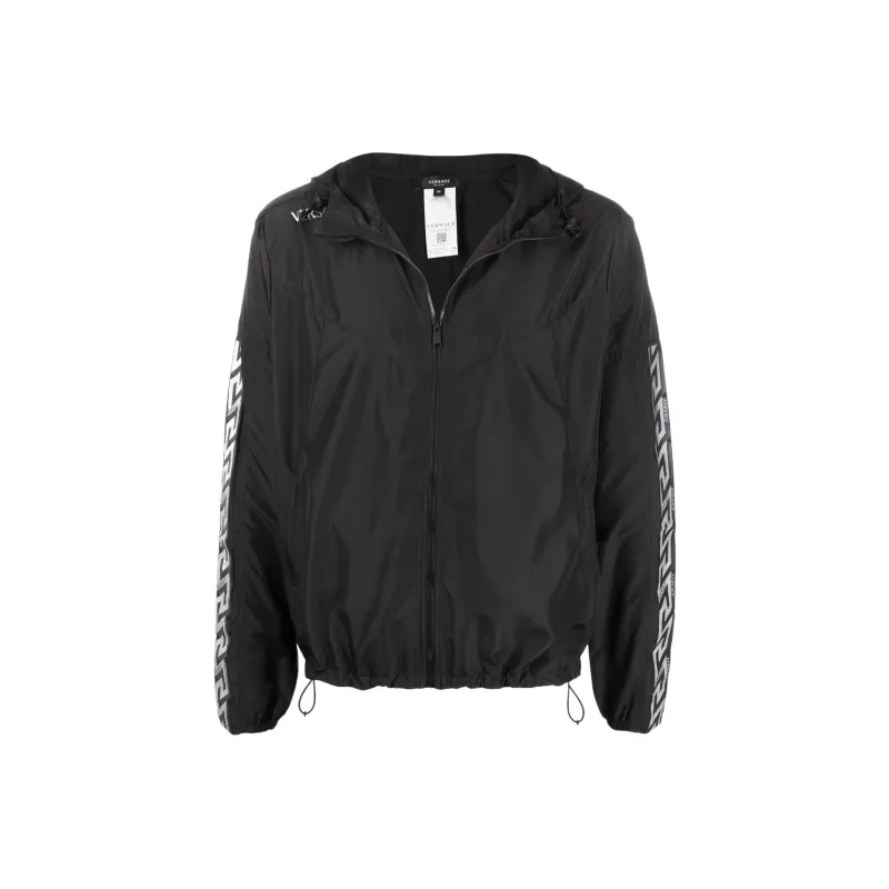 VERSACE Jackets Men Black-0