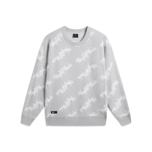 LINING Sweaters Men Calm Gray