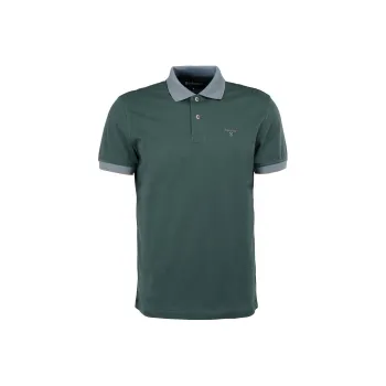 BARBOUR SS24 Polo Shirt Men's Green Gables