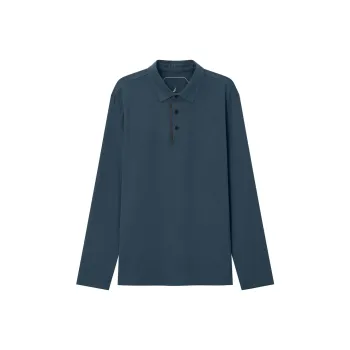 NAUTICA Polo Shirt Men's Cyan Stone