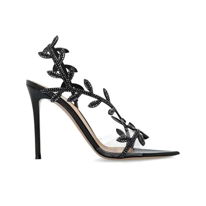 MABEL&CO One Strap Sandals Women's Black-1