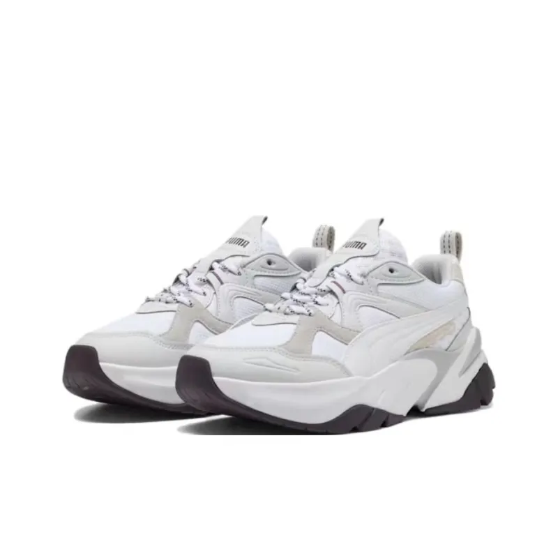PUMA Softride Sophia Shock Absorbers With Slip Resistant Features Low Top Running Shoes Women's White-2