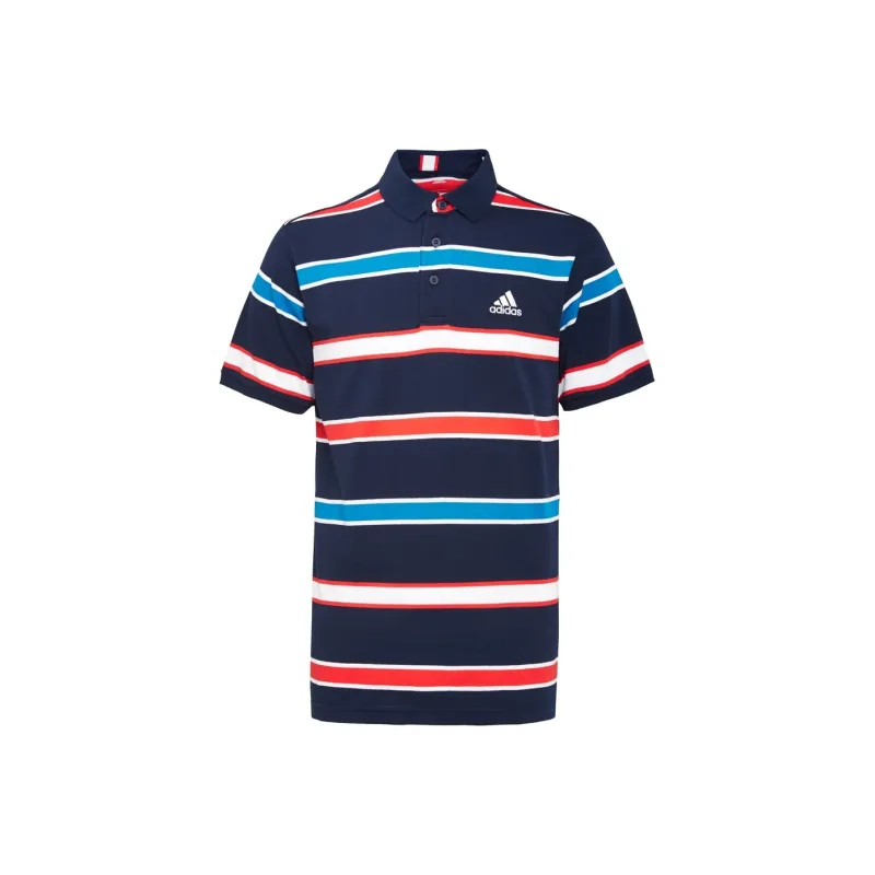 Adidas Polo Shirts Men Blue-0