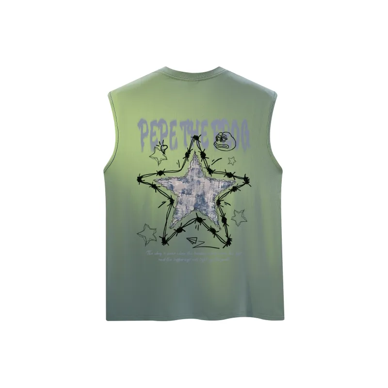 Pepe The Frog Tank Tops Unisex-14