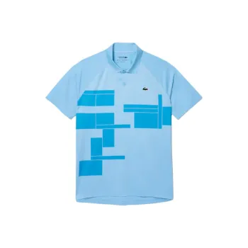 LACOSTE x NOVAK DJOKOVIC , Polo Shirt Men's Light Blue