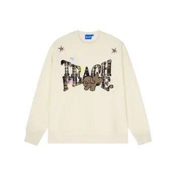 Teach Peace Sweatshirts Unisex Beige