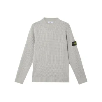STONE ISLAND SS25 Sweater Men's Pearl Gray