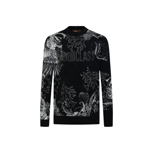 Cavalli Class Sweater Men's Black