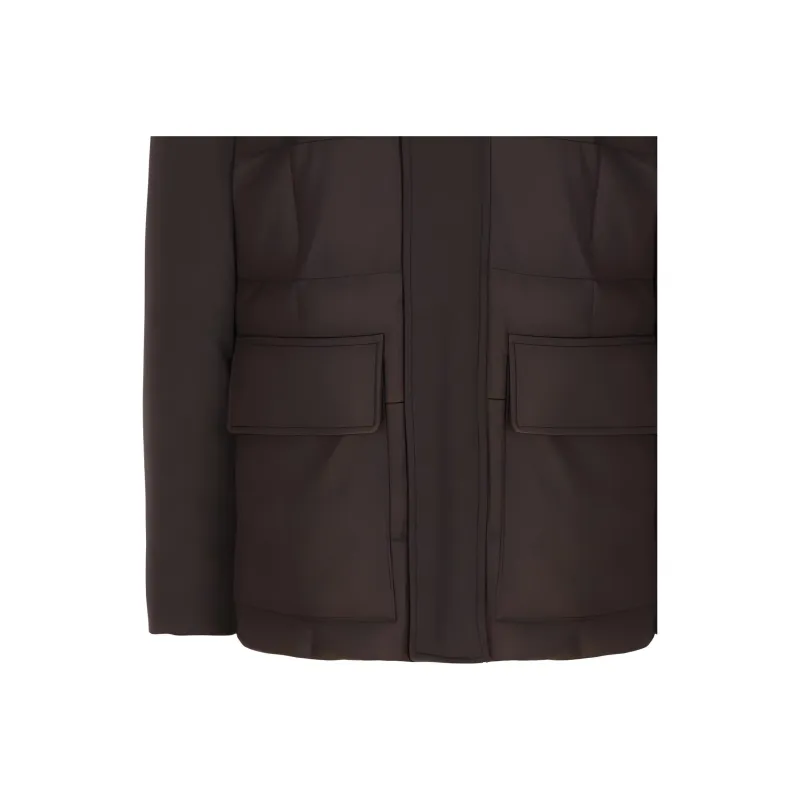 Loro Piana Leather Jackets Men Brown-3