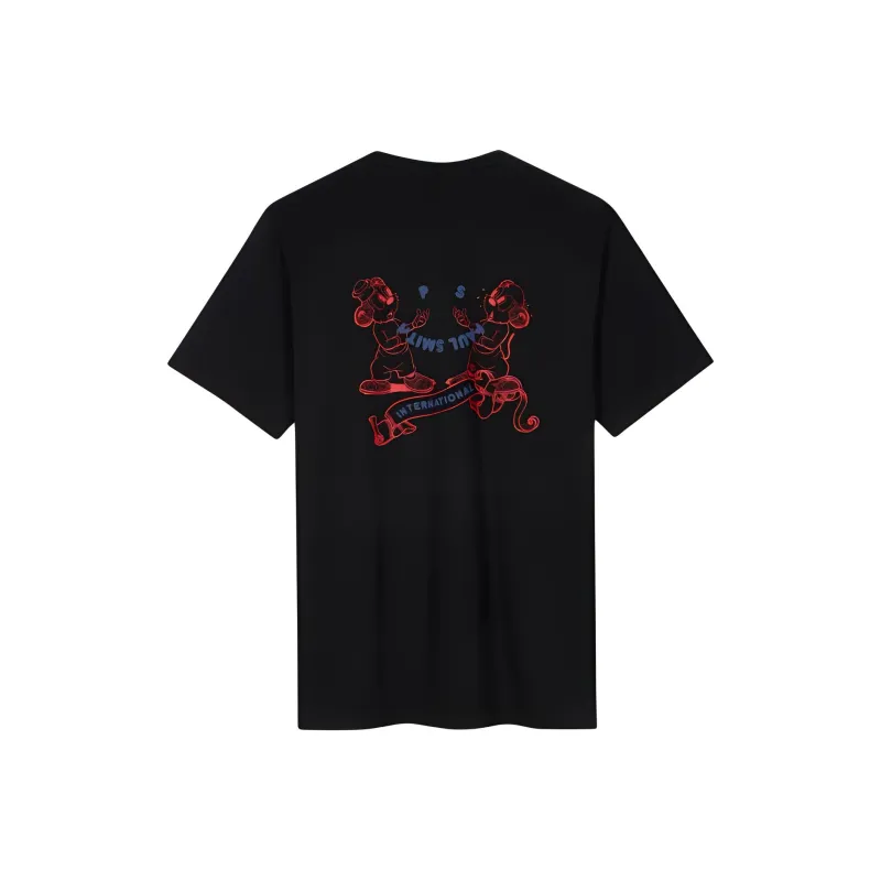 Paul Smith Happy International Print Cotton T shirt-1