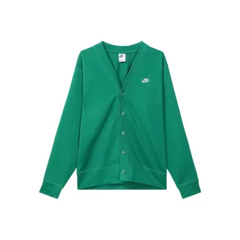 Nike Club Men's Knit Fairway Cardigan Green