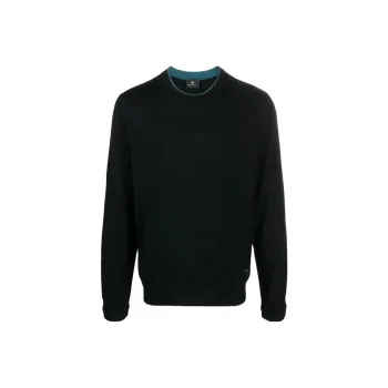 PS By Paul Smith Logo Embroidered Crewneck Jumper