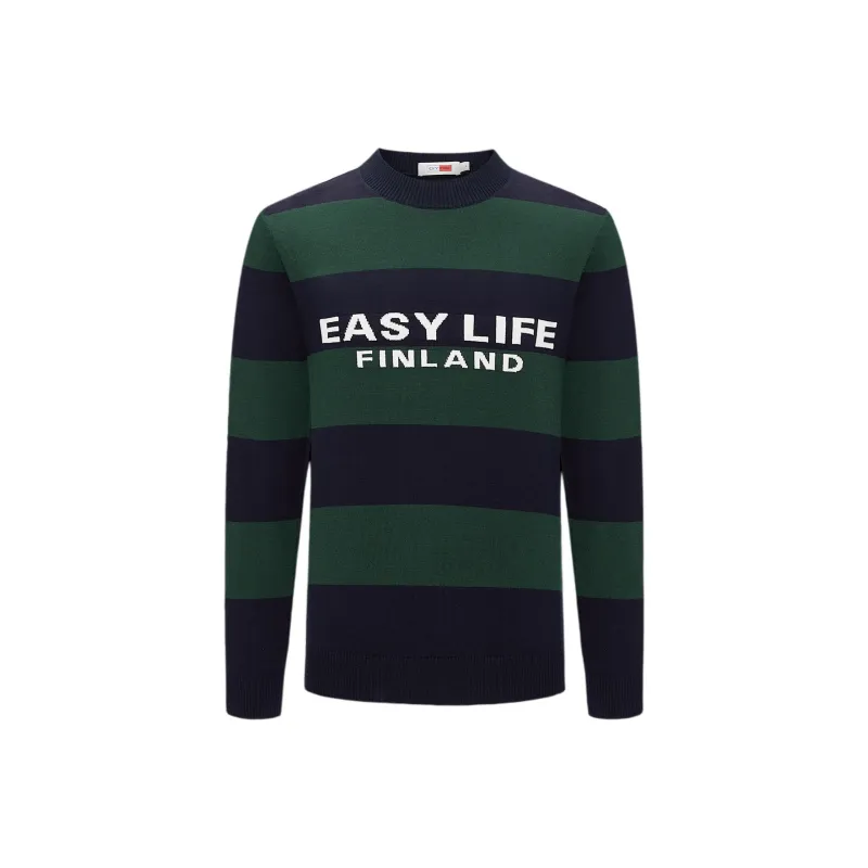 GY Goldlion Sweater Men's Turquoise-0