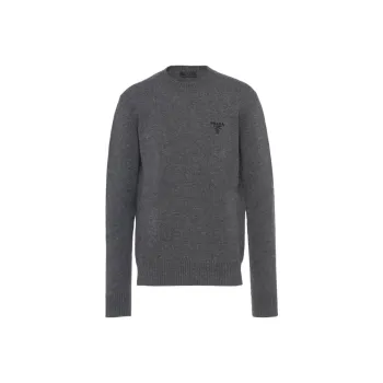 PRADA Sweaters Men Gray