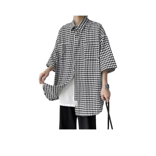 Dickies Grove City stripe short sleeve shirt in mellow green