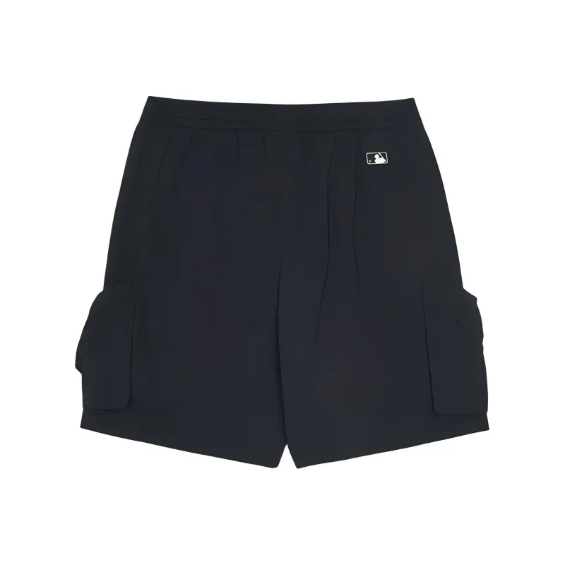 MLB Basic New York YankeesGofcore Cargo Shorts Unisex Black-1