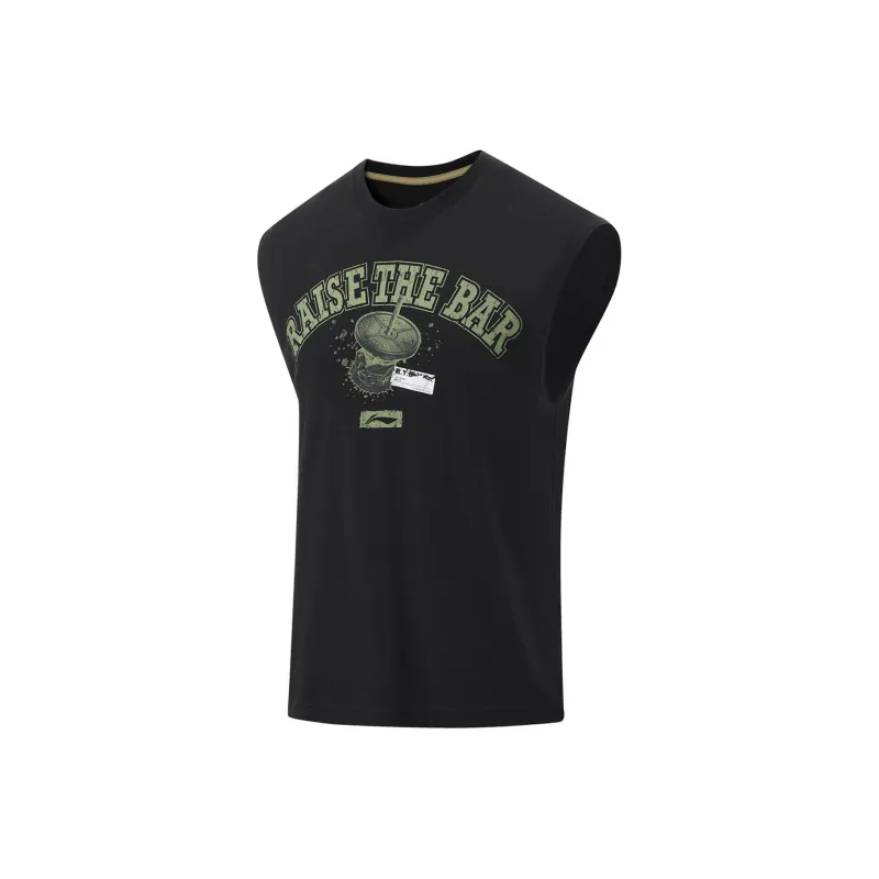 LiNing Fitness Series Tank Tops Men's Black-0