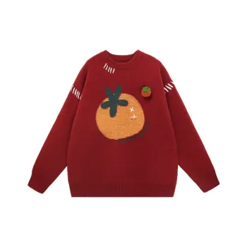 PCMY Sweaters Unisex Red
