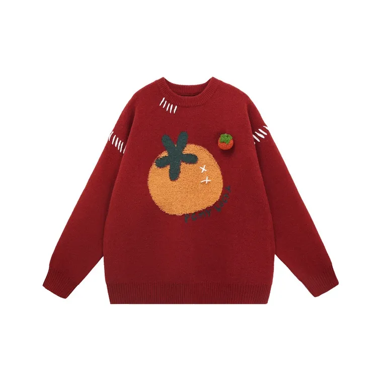 PCMY Sweaters Unisex Red-0