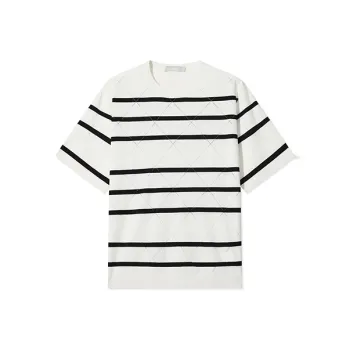 Cabbeen Knitwear Men's Bleached White 02