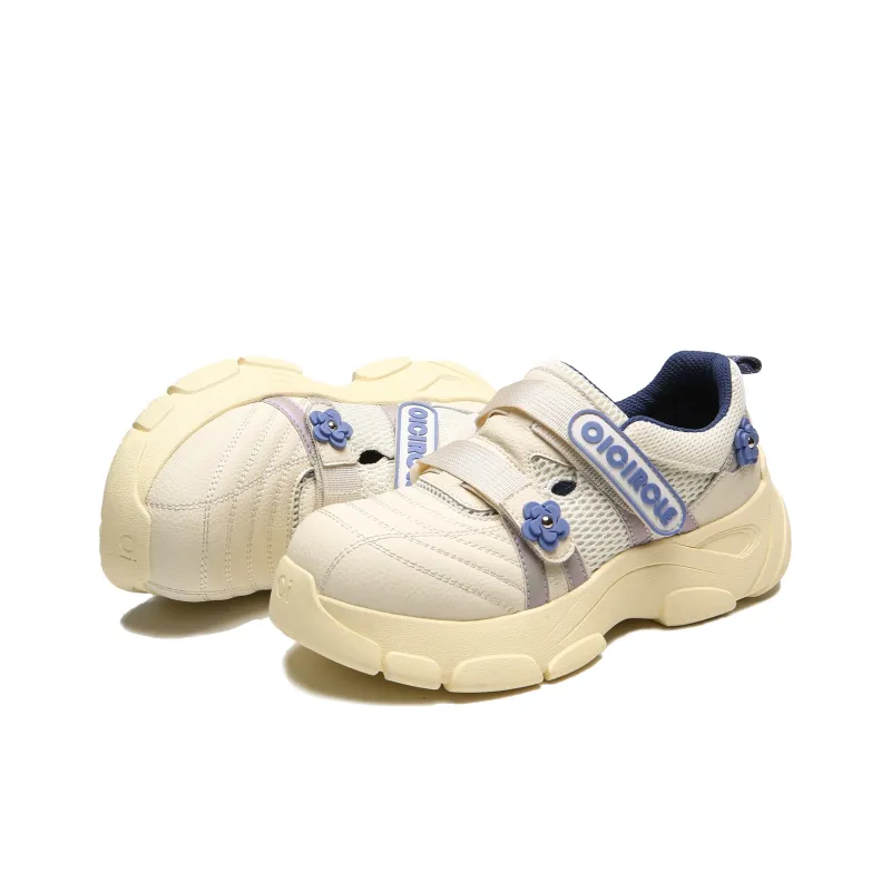 OICIRCLE Breathable Low Top Casual Shoes Women's Ecru-1