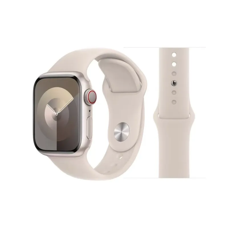 APEPALOG Compatibility With Apple IWatch S10/S9/S8/S7 Apple Compatibility Watch Band 38/40/41mm Silicone Material-9