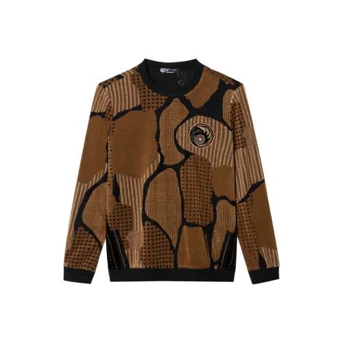 ANDREW MACKENZIE Knitwear Men's Coffee