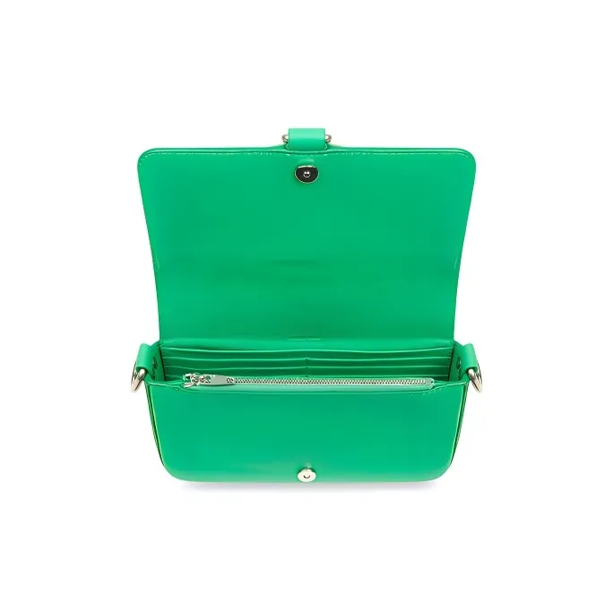 Balenciaga Cow Leather Shoulder Bag, Crossbody Bag Women's Bright Green-3