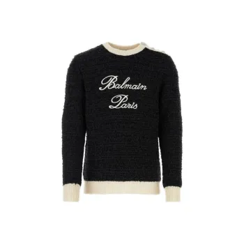 BALMAIN Sweaters Men Black