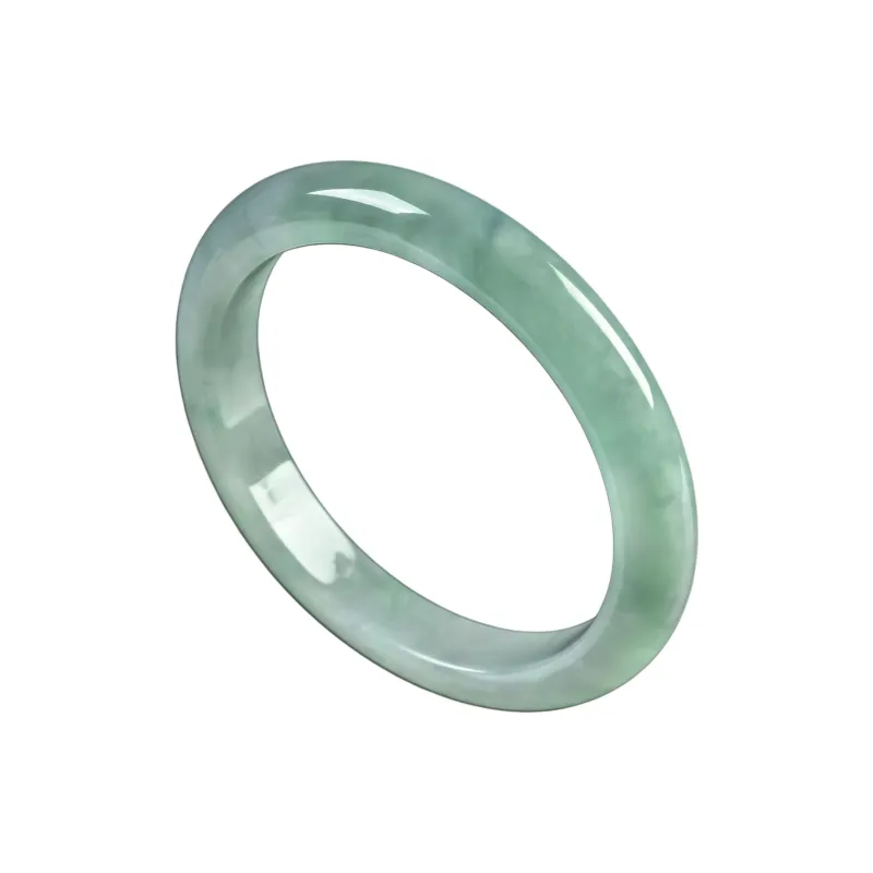 LIYUFU Ice Glutinous Jadeite Bangles Women's-0