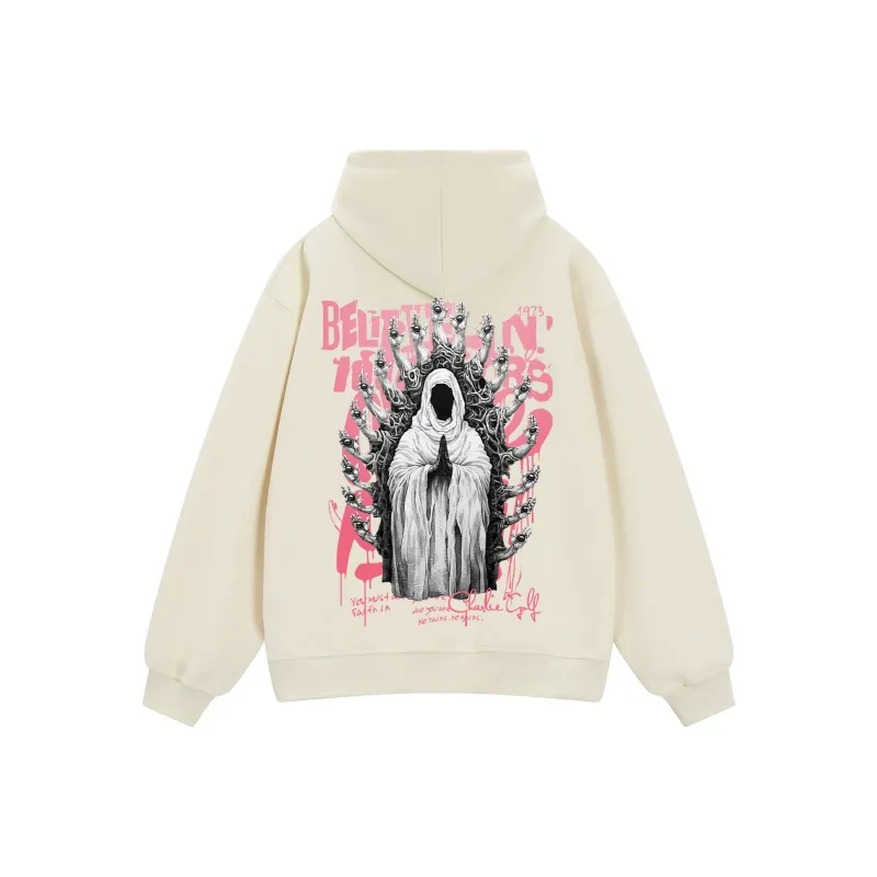 CHARLIE GOLF Sweatshirt Unisex White-6