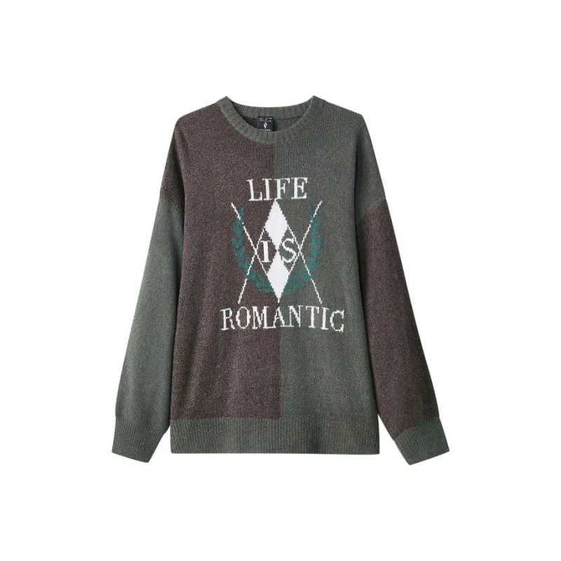 Skechers Romantic Crown Collaboration Series Sweatshirt Unisex Yellow Pine Green-0