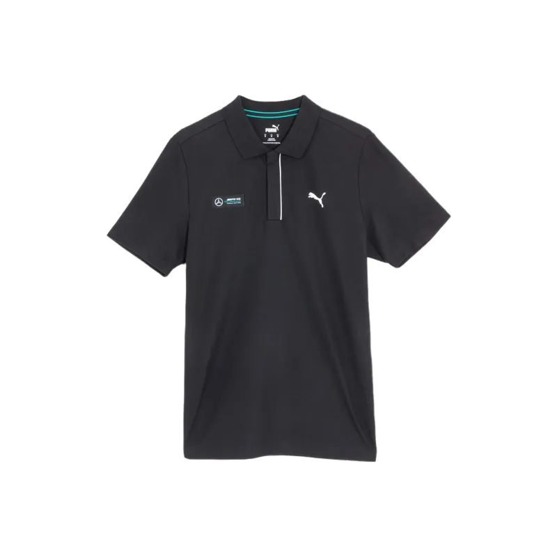 PUMA Mercedes AMG Petronas F1 Polo Shirt Men's Black-0
