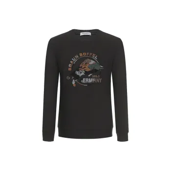 BRAUN BUFFEL Sweatshirt Men's Black