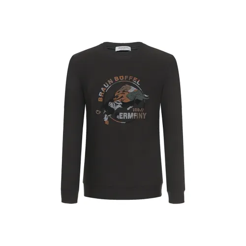 BRAUN BUFFEL Sweatshirt Men's Black