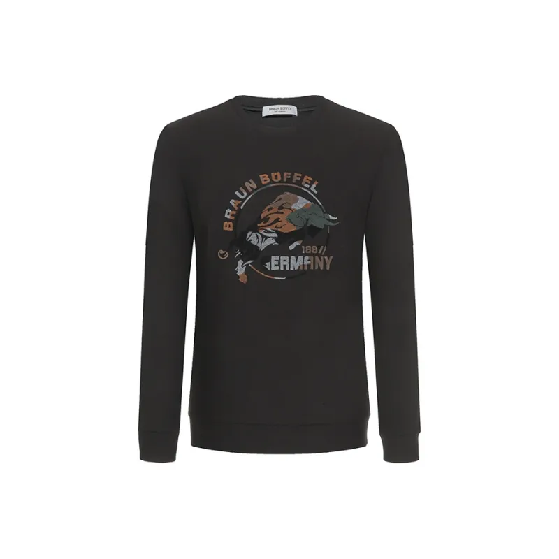 BRAUN BUFFEL Sweatshirt Men's Black-0