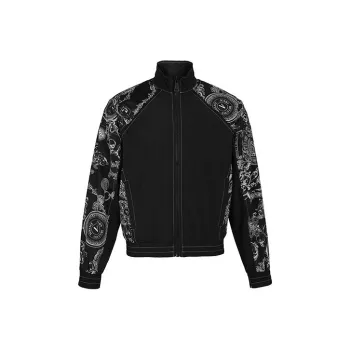 VERSACE Jackets Coats Men's Black