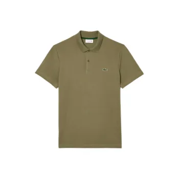 LACOSTE Polo Shirt Men's Khaki Green