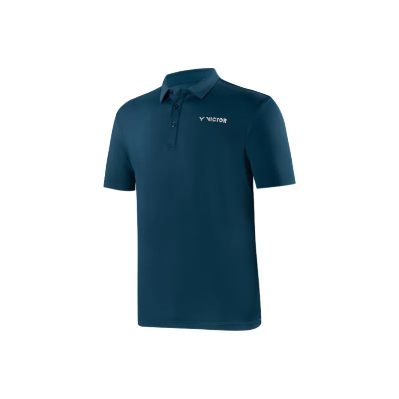 VICTOR Polo Shirt Unisex Navy Blue-0